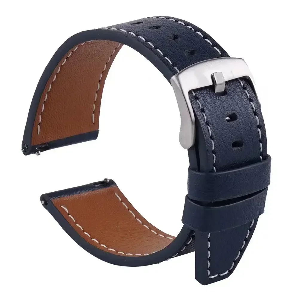 20mm 22mm Armband für Huawei Uhr GT4 GT3 Gt2e Pro 42 46mm leder armband Für HONOR Uhr 4 pro GS E2 SE MagicWatch Band – Detail 18
