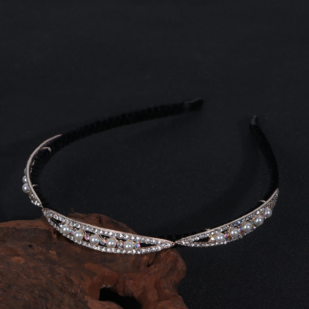 

4pcs Headband Rhinestone Hair Hoop Bands for Girls Women Fashion Elegant Daily Fashion Hair Hoop Use Occasions Gift