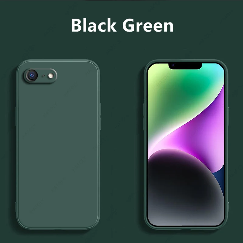 Apple iPhone 16e, 2020用のオリジナルの液体シリコンケース