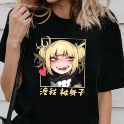 Hot Anime Himiko Toga Printed T Shirts Women Casual Tops Summer Short Sleeve Harajuku T Shirts