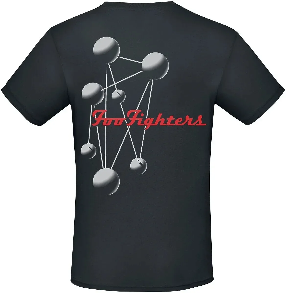 Foo Fighters Vintage T-Shirt mit FF-Logo & Sterndruck, Unisex Rock-Fan-Shirt – Detail 6