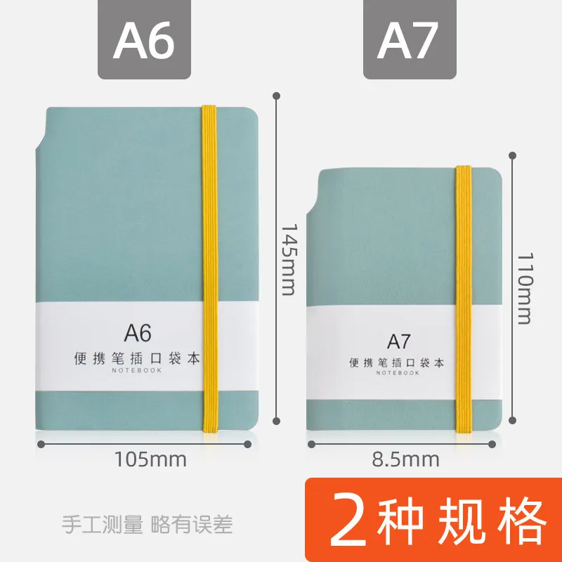 96 fogli A7 Agenda Organizer Memo Cancelleria Mini Notebook Tasca Blocco note Sketchbook Diario Planner