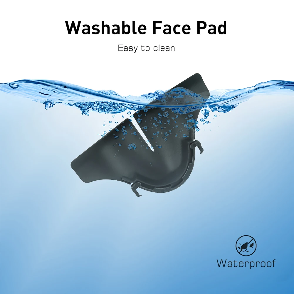 وسادة أنف من السيليكون VR قابلة للتنفس ومضادة للتسرب وقابلة للغسل ومريحة لملحقات سماعات الرأس Meta Quest 3