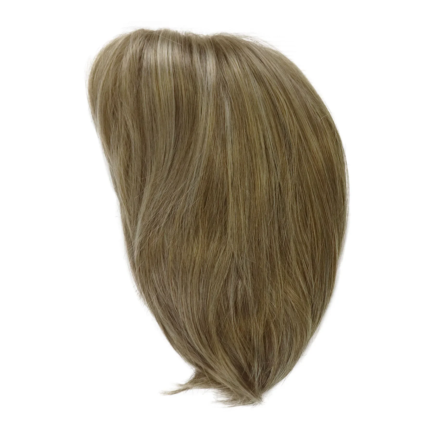 Synthetic Mixed Blonde Wigs for Women Short Haircuts The Bobs Wig with Bangs Natural Hairstyles Mom Wig Gift Costume Daily Party