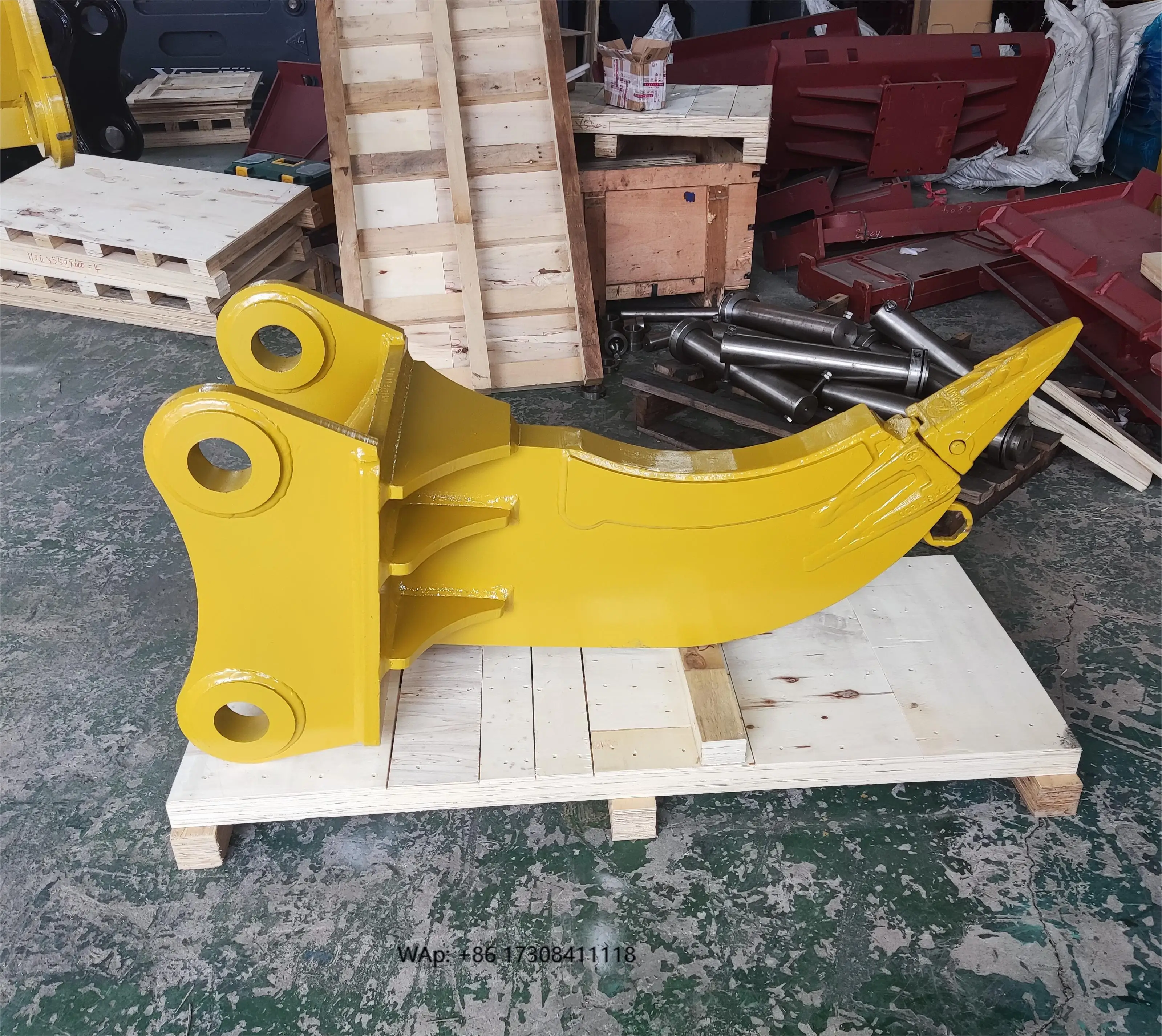 ماكينة كسارة الصخور للحفارة عالية الجودة، ماكينة كسارة الحجر، ماكينة لف التربة #1