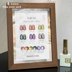 6 Colors Multicolour Rays Cat's Eyes Gel Nail Polish Set Gel Semi Permanent Hybrid Varnish Top Coat SoakOff UV LED Nail Gel Kit