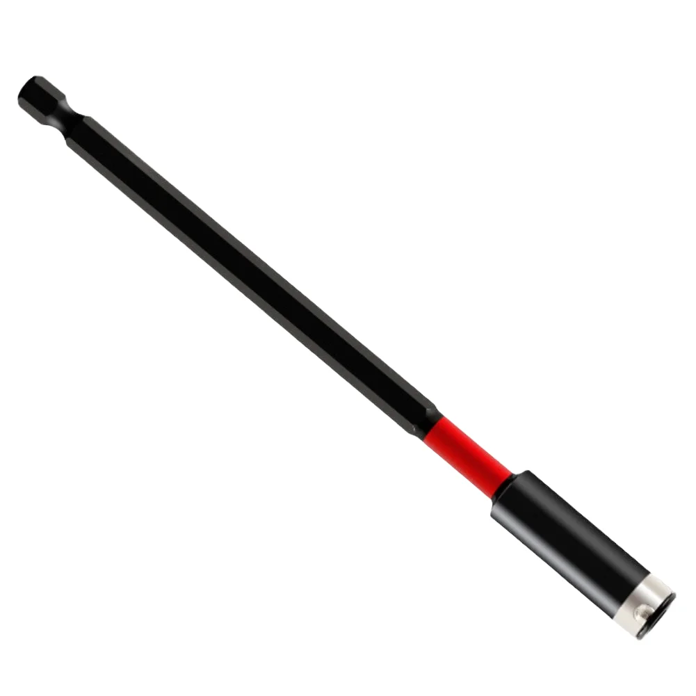 60-150mm 1/4'' Hex Shank Quick Change Adapter Socket Bit Converter Extension Rod  Built-in Magnets Power Tool Accessories