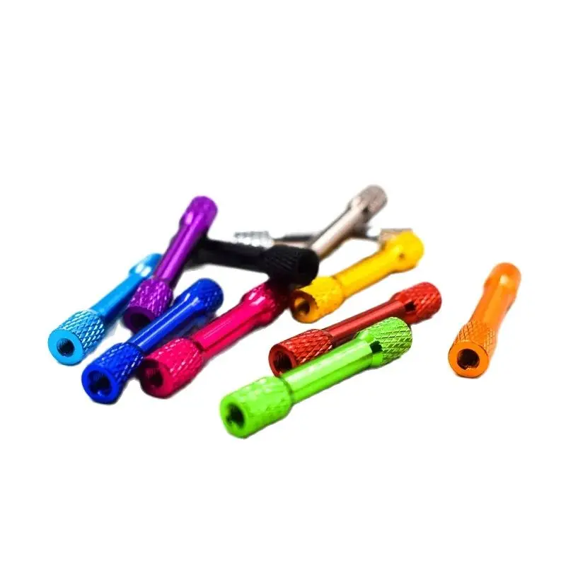 10PCS Crossing Machine FPV Frame M318 25 28 30 32 35mm I-Type Aluminum Column Mesh Anti-Slip Color Aluminum Column