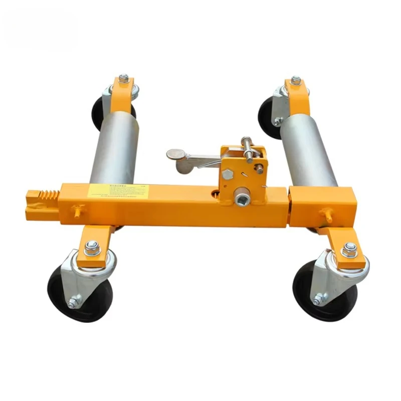 Hot-selling Mover Hydraulic Jack 4-ton Single Cylinder Steel Gear Mechanical Wanxiang Wheel Trailer Obstacle Removal Tool