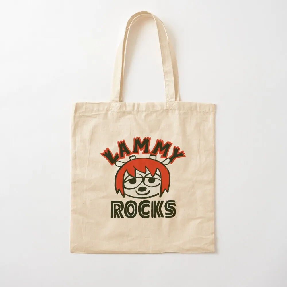 

Ransroom re-draws lammy rocks / um jammer lammy sheep girl Tote Bag Woman shopper bag sacs de shopping hand bag ladies