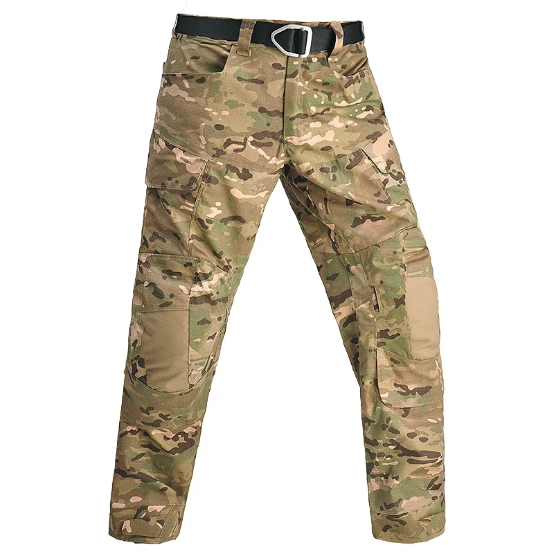 

Outdoor Tactical Pants Men Climbing Combat Pants Airsoft Hiking Pant Wear Resistant Camouflage Cargo Hunting Camping Clothes