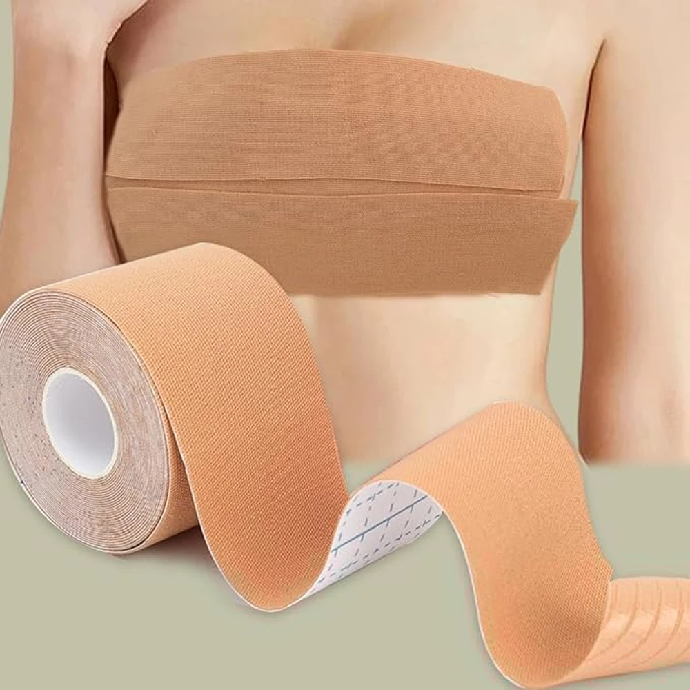 1pPCS Kinesiology Tape 5cm X 5m Precut | Waterproof Elastic Athletic Tape,Adhesive Sports Tape for Muscle Pain & Joint Support
