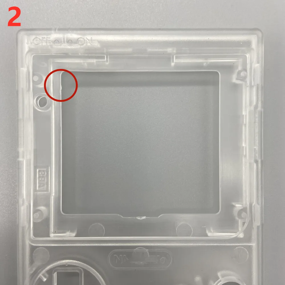 Neuer GBP LCD-Bildschirm. Einfach zu installierender 2,6-Zoll-IPS-LCD-Bildschirm in Originalgröße mit hoher Helligkeit, geeignet für Nintendo Gameboy Pocket. – Detail 3