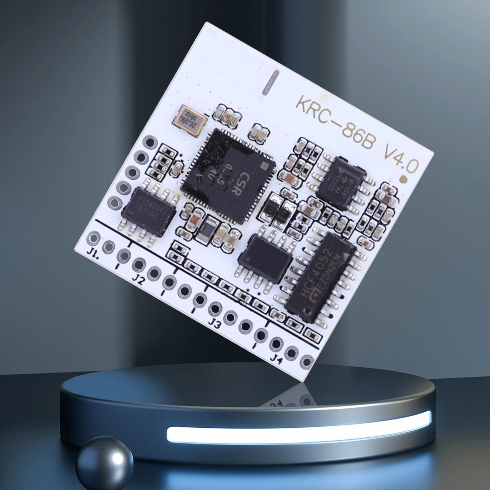 Módulo receptor de señal de Audio inalámbrico estéreo KRC-86B-4.0/4,2, receptor de señal de sonido de doble canal, Compatible con Bluetooth