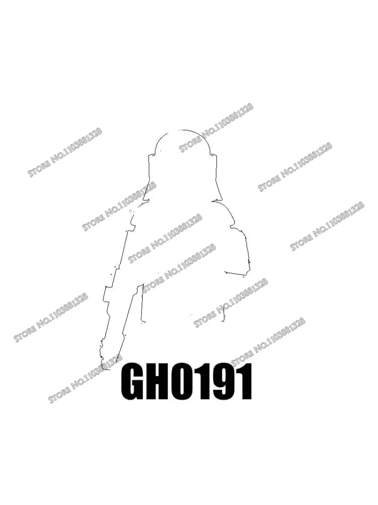 G0125 Action Mini figurines briques blocs de construction de film GH gamme complète de produits GH0191 GH0192 GH0193 GH0194 GH0195 jouets cadeaux