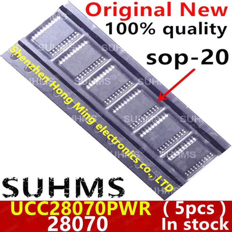 

(5piece) 100% New 28070 UCC28070 UCC28070PWR sop20