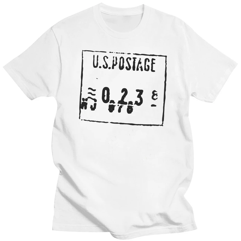 2019 Summer Cool Tee Shirt US POSTAGE STAMP USA AMERICA MAIL POST OFFICE LETTER RETRO MENS T-SHIRT TEE Funny T-shirt