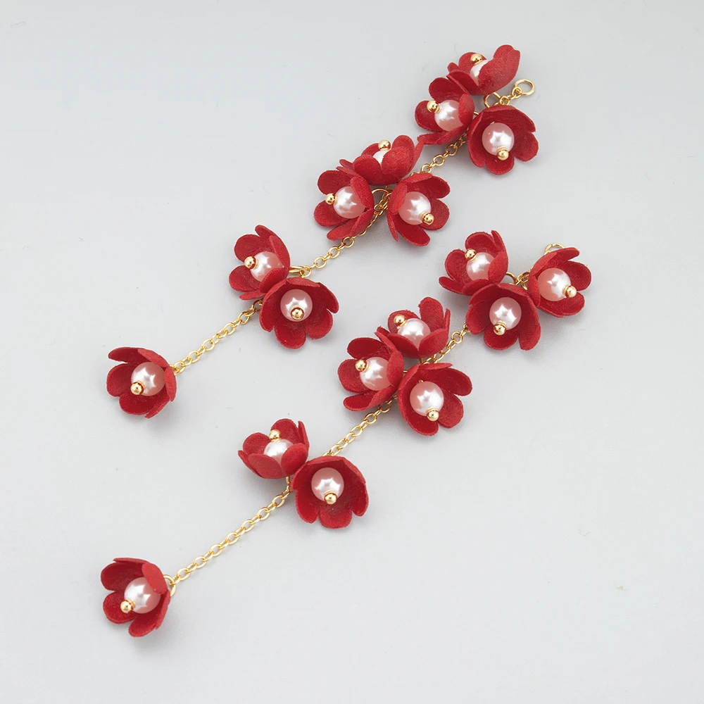 GUFEATHER, 2 stks/partij, MH75, sieraden accessoires, 18k verguld, koper, decoratieve benodigdheden, bedels, sieraden maken, diy hangers