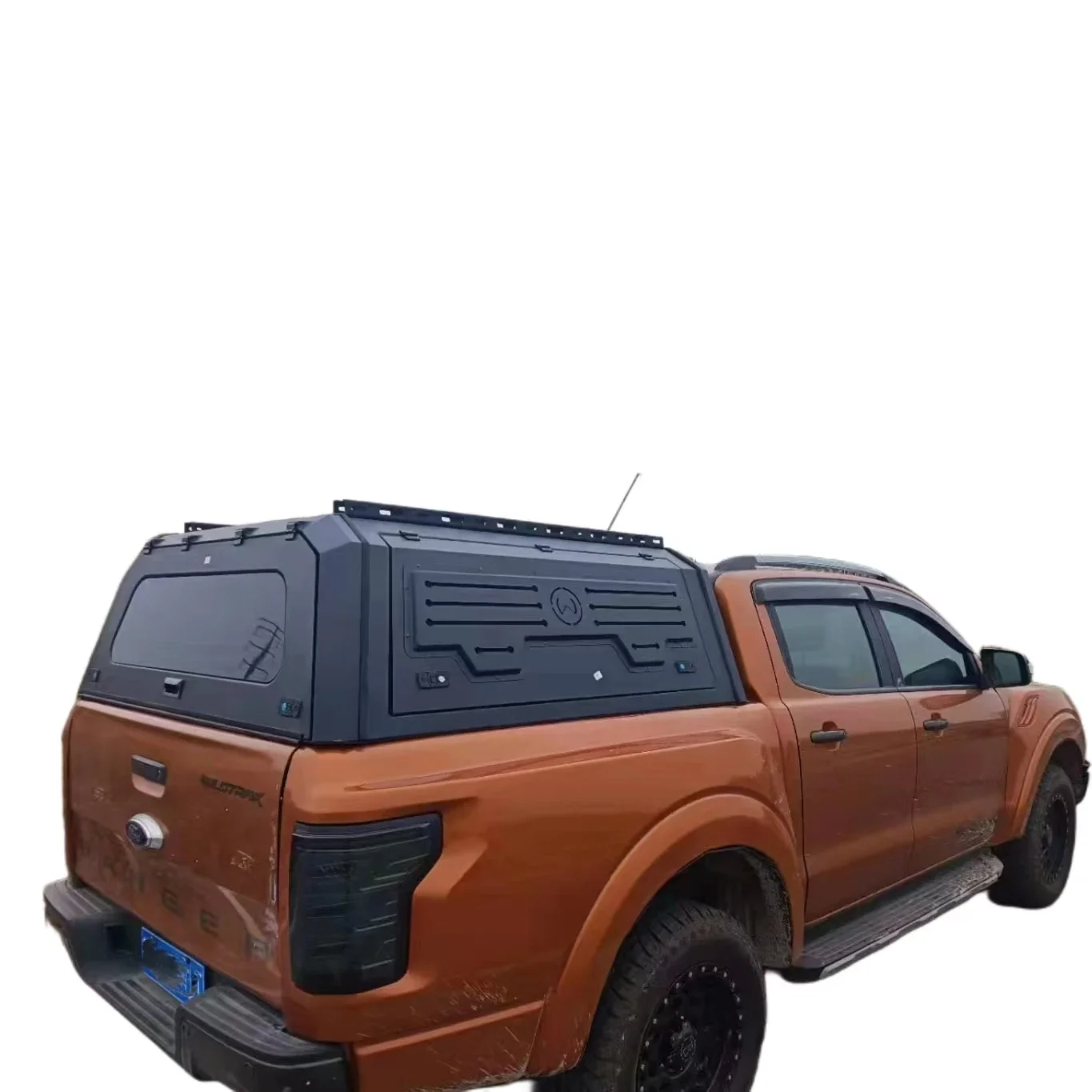 4X4 Reassembles removable manganese steel pickup box cover rear  lid for Isuzu D-max Canopy Pickup Truck Hardtop Hilux Ford