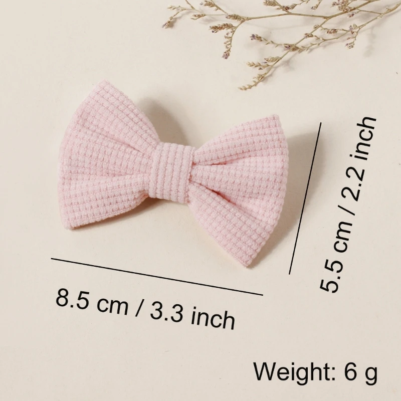 L5YF Plaids Muster Haarnadel Haar Clips Haar Bowknot Hairgrip für Mädchen Kinder Headwear Kopfschmuck Barrettes Haar Zubehör