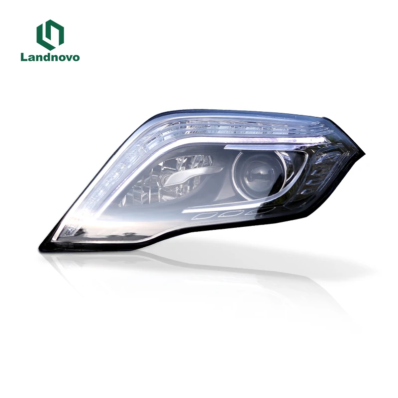 landnovo Hot sale Modified LED car headlight for 13-15 mercedes w204 GLK head lamp