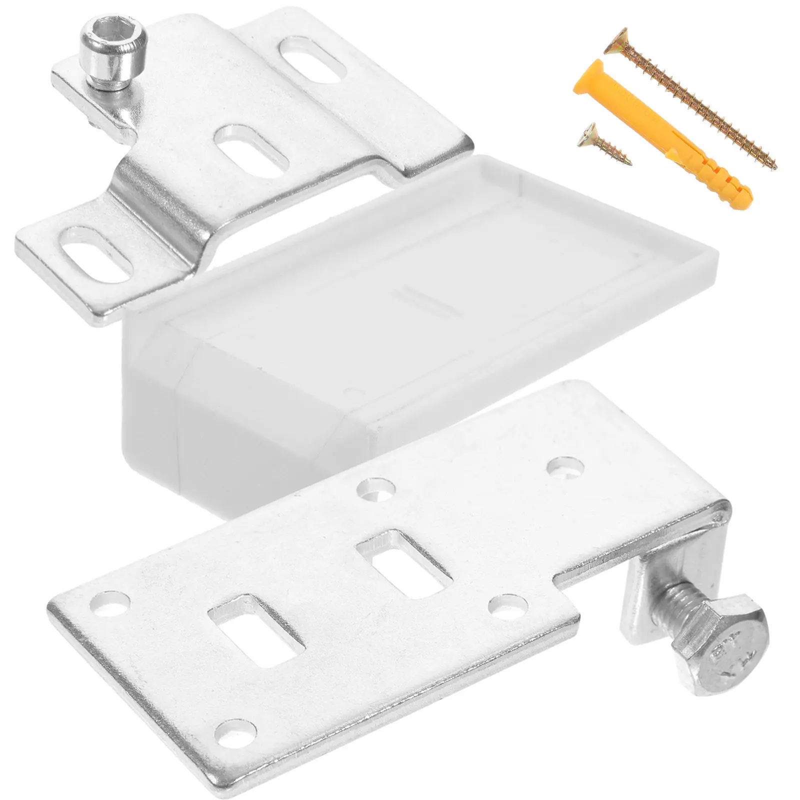 

Комплект кронштейнов для подвесного крепления телевизора на стену: утолщенные металлические угловые кронштейны, устойчивые к ржавчине, скрытые крепления для ТВ-стен