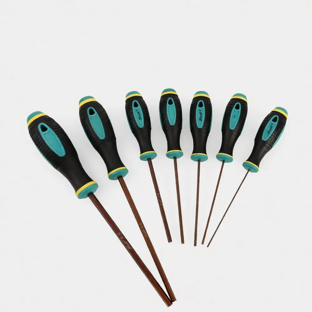 Precision Hex Screwdriver S2 Alloy Steel Magnetic Tip Allen Wrench Tool For Rc Drone Repairing And Diy Hobbyist