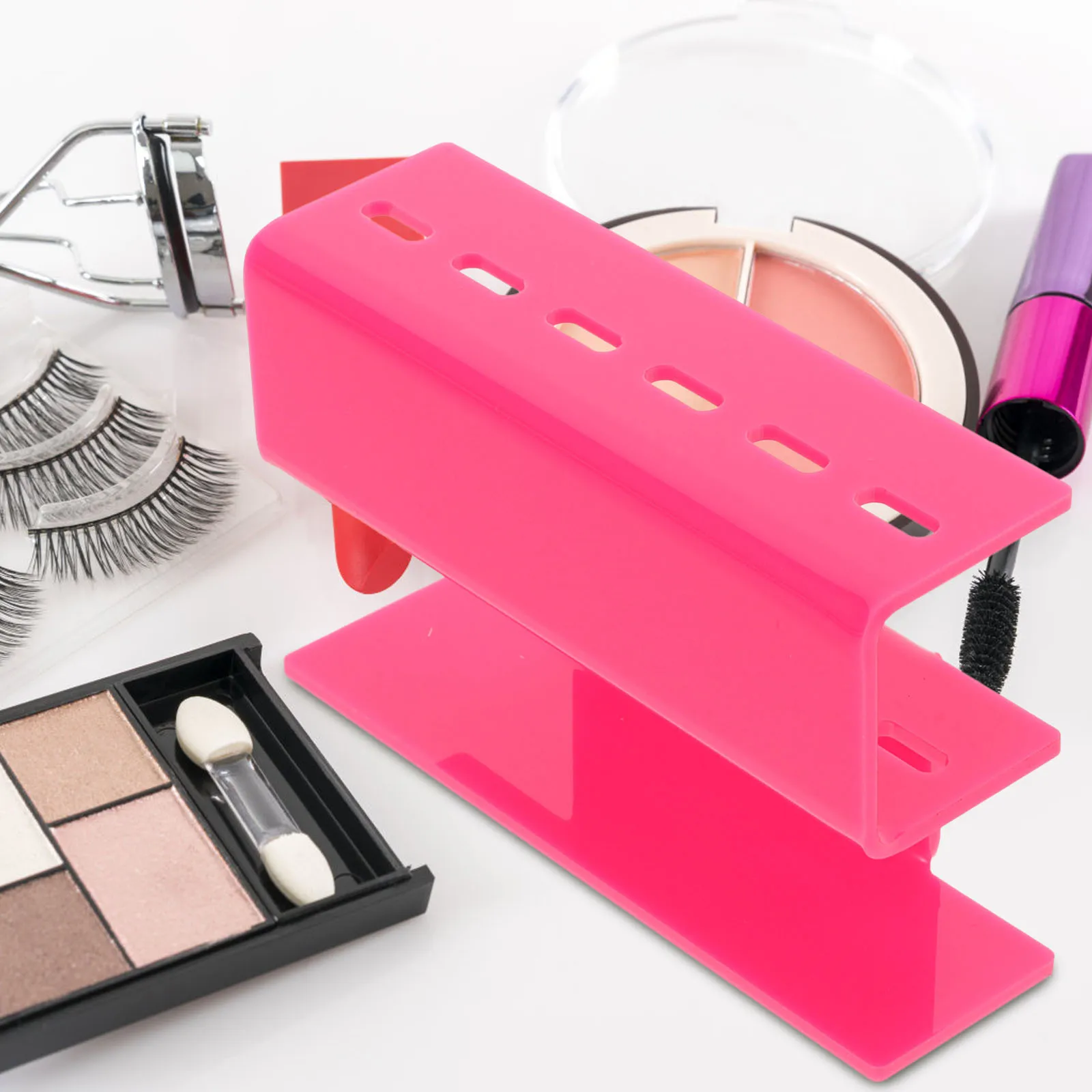 

Lash Extension Tweezers Bracket Exquisite Design Delicate Color Portable Lightweight Home Desktop Lash Extension Tweezers Rack