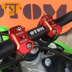 CNC 22MM 28MM Universal Motorcycle Clamp Handlebar Riser Handle Fat Bar Mount For KTM Honda Yamaha Kawasaki Suzuki Dirt Pit Bike