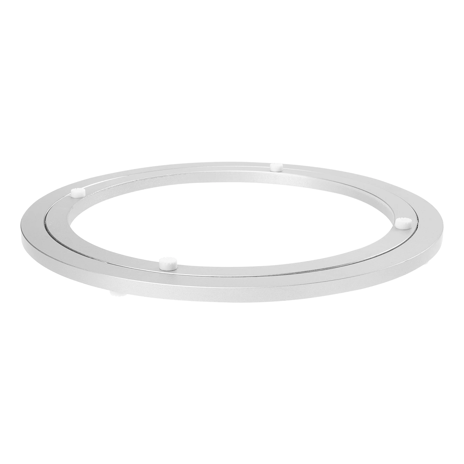 

Aluminum Alloy Turntable Rotating Bearing Round Swivel Plate Base Banquets Restaurants Kitchens Professional Storage