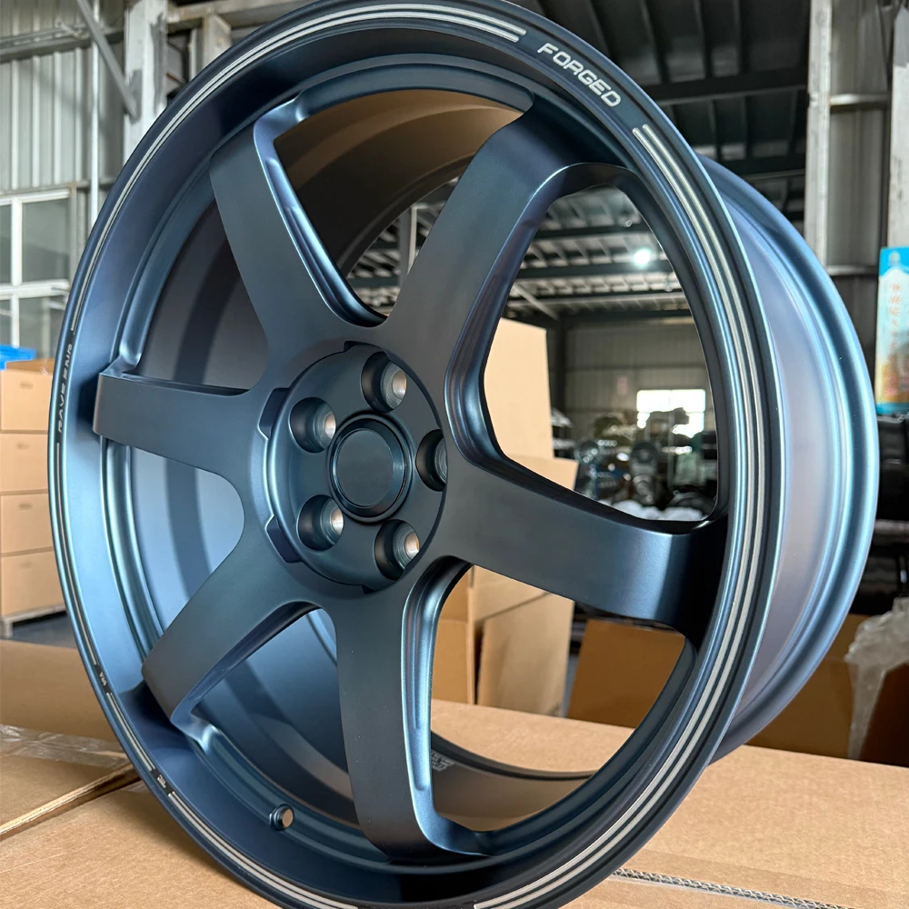 ล้อแม็กซ์ Volk Racing Te37 สีเทา Gunmetal Dark ขนาด 18 19 20 21 นิ้ว 5x112 สำหรับรถยนต์ BMW X4 G02