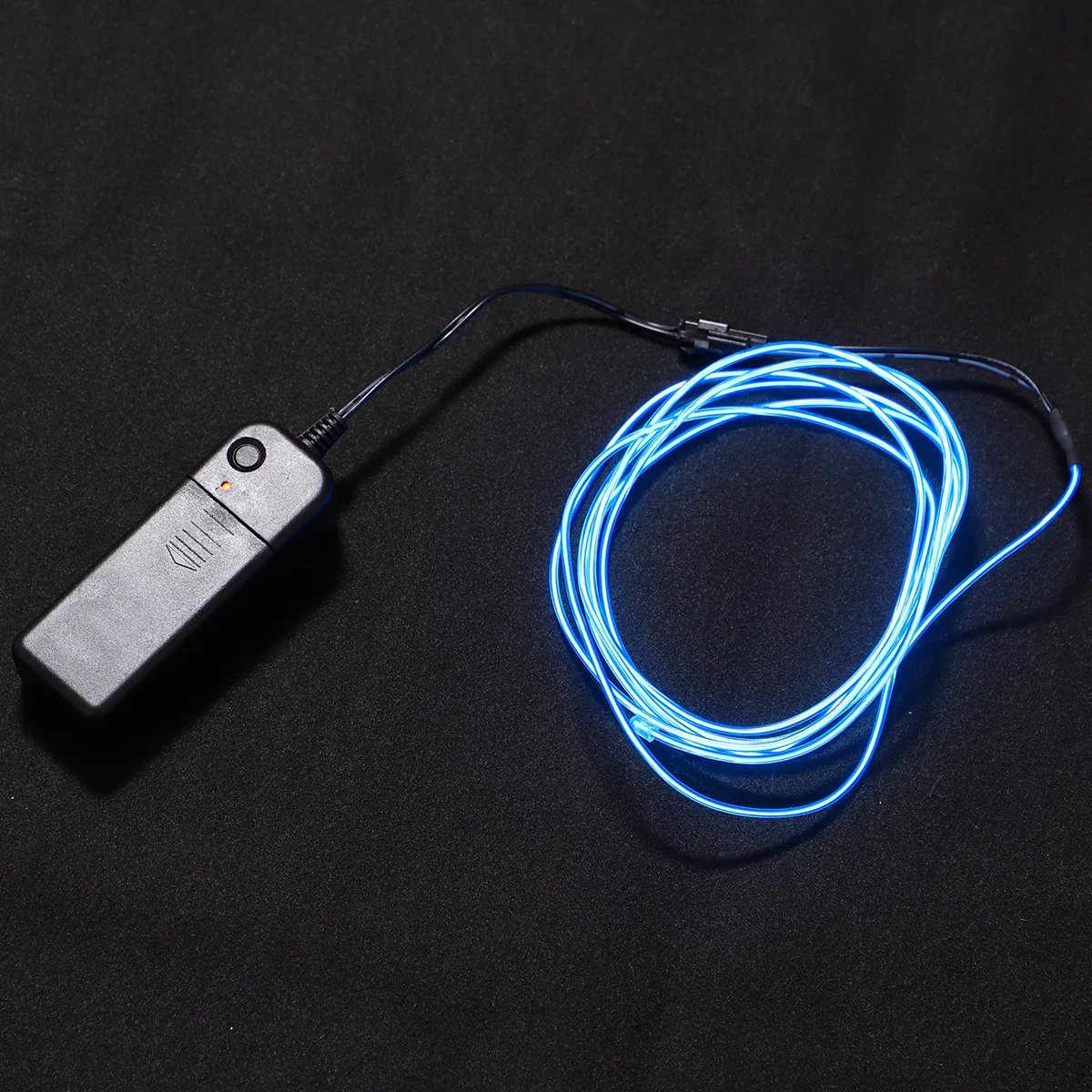 

2M El Wire Lights Glowing Strobing Cable Flexible Cuttable Decorative Light For Halloween Christmas Cosplay Car Bike Camping