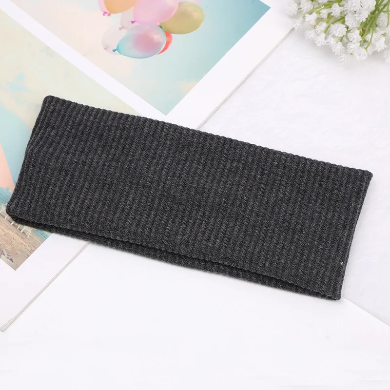 Sport Radfahren Gesicht Waschen Haarbänder Weiche Koreanische Baumwolle Gestrickte Stirnband Für Frauen Mädchen Bandanas Mode Haar Zubehör – Detail 12
