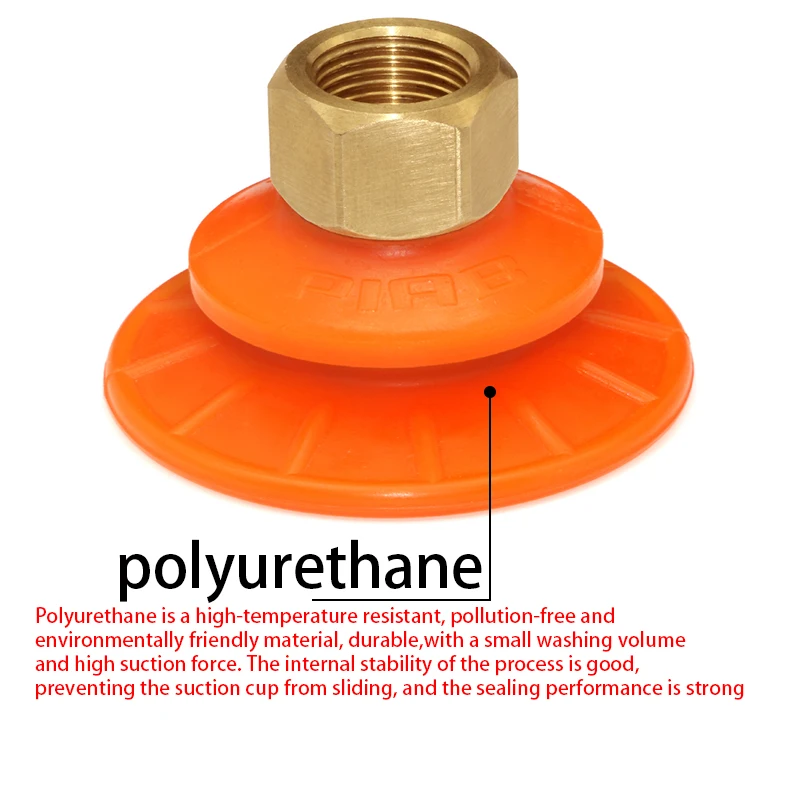 Metal specific polyurethane suction cup BFF30 60 80P FCF50 75P stamped sheet metal oil resistant and wear-resistant