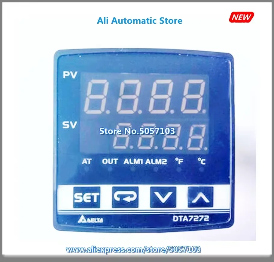 DTA7272R1 72*72 Pt Resistance Thermocouple Input Relay Output 2 Alarm 485 Communication New