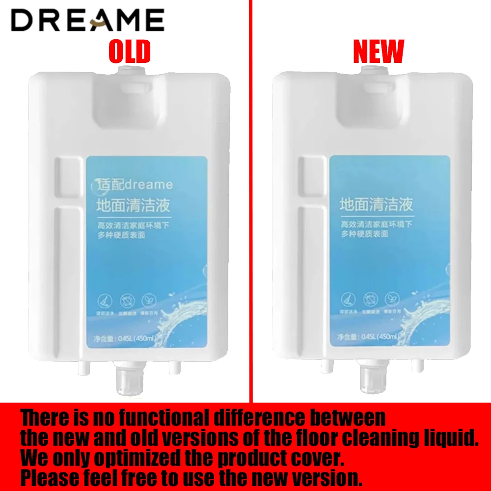 Dreame Cleaning Liquid  L20 Ultra/L10 Prime/X10/X20 Pro Plus Vacuum Cleaner, 450ML Detergent Cleaning Solution Replacement