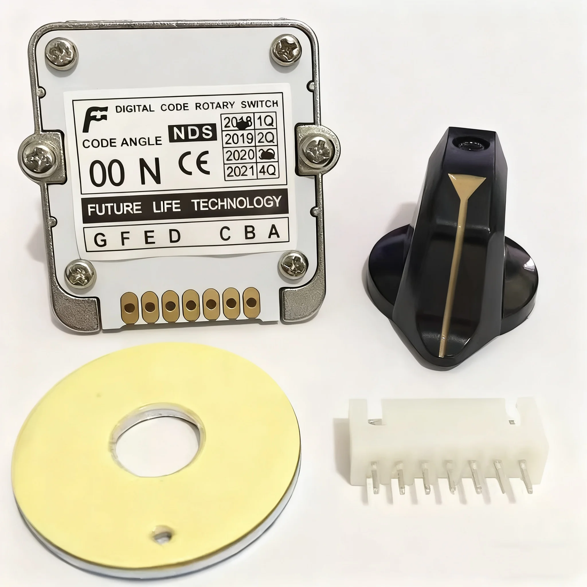 Brand new genuine Taiwan band switch digital coding switch 1N 02N 01J 02J 00N 02H