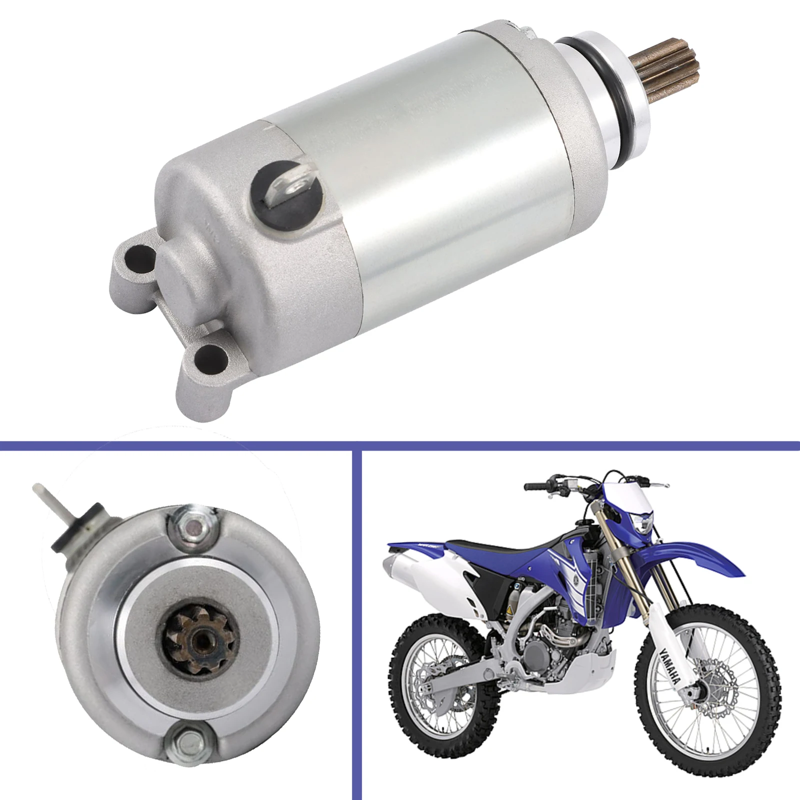

Starter Motor for Yamaha WR250F WR250 WR250FR WR250FS WR250FT WR250FV WR250FW YAMAHA 5UM-81890-00 5UM-81890-10 Gas Gas EC250 300