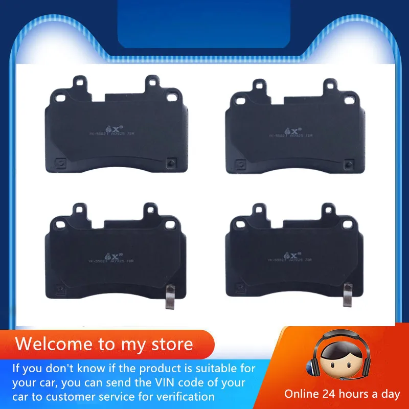 Ceramic Front Brake Pads-55029 For Cadillac Ct6/2019 2020 2021 2022 2023/Auto Parts D2251