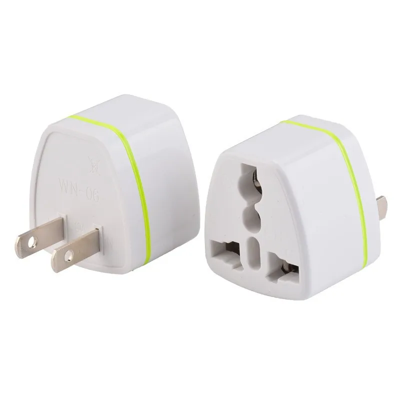 1 4 6pcs US to universal power plug socket to EU UK AU NZ plug converter plug portable charging head for travel C4