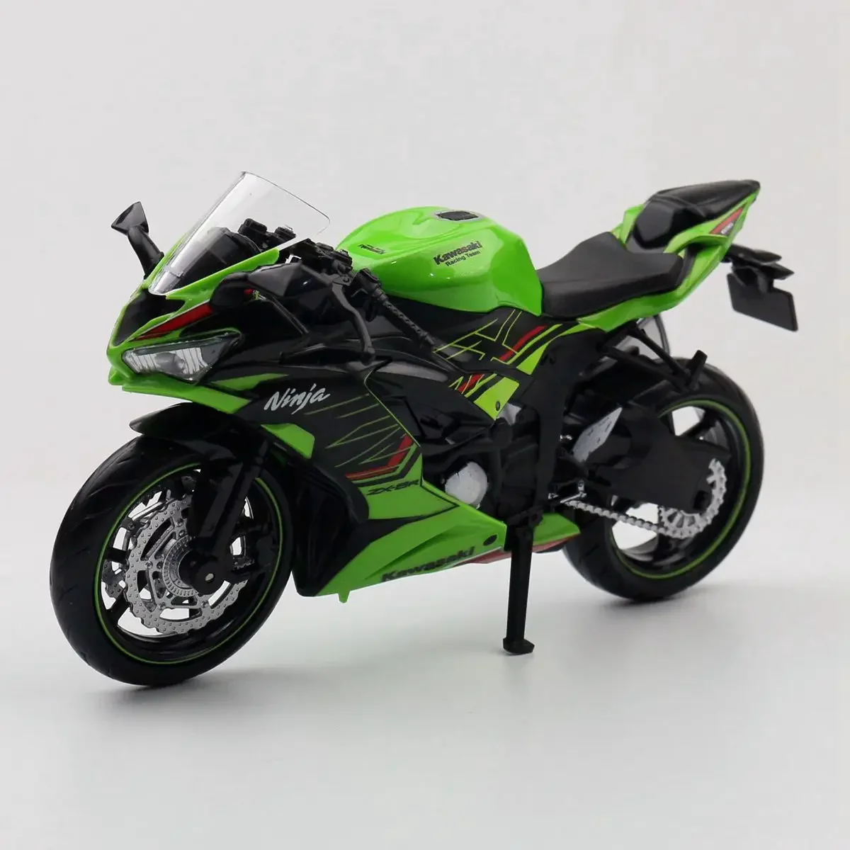 Kawasaki Ninja ZX-6R brinquedo de motocicleta, modelo RMZ City Diecast, esporte super coleção em miniatura, presente menino infantil, 1:12