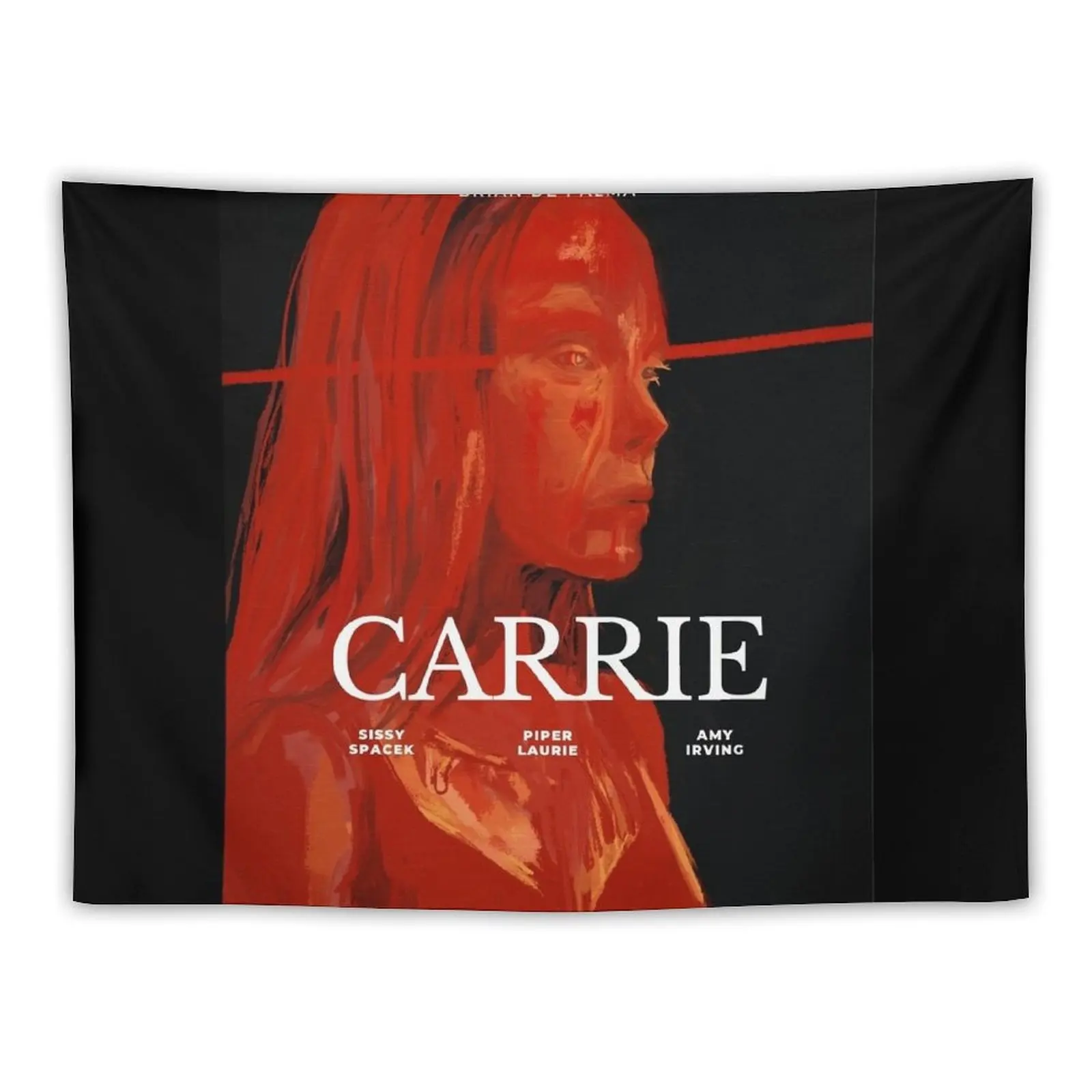 

Carrie 1976 Movie Poster Tapestry Wallpaper Bedroom Room Decoration Korean Style Decoration Bedroom Tapestry