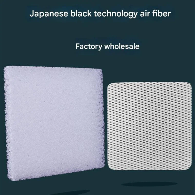 4D Air Fiber Breathable Seat Cushion, Polymer Multi-Purpose Washable Sofa Seat Cushion, Pet Sleeping Pad, Anti-Collision Cushion