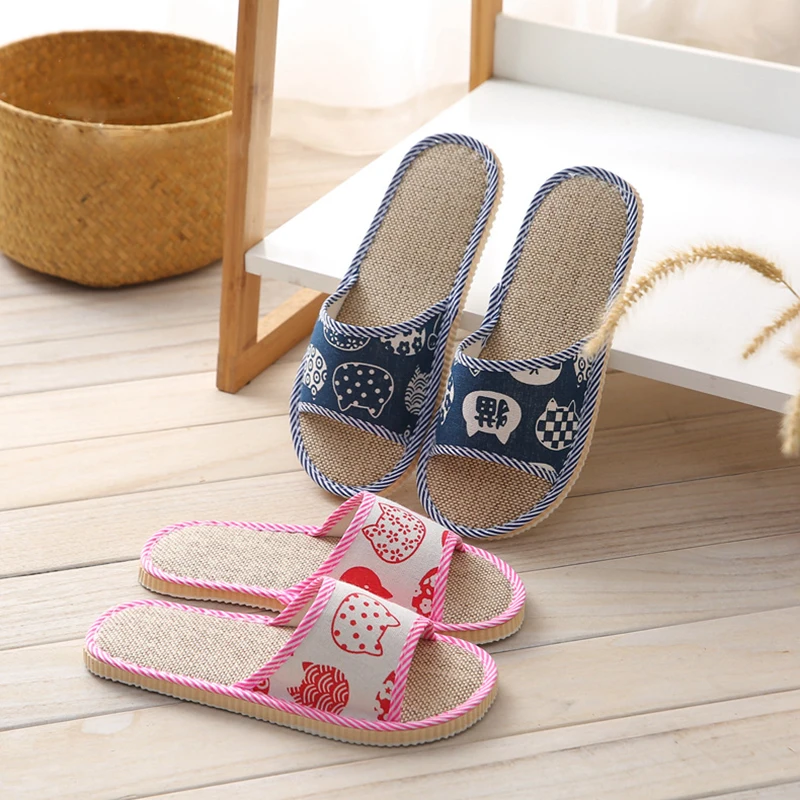 النساء المفتوحة تو النعال الكرتون أربعة الموسم أحذية السيدات مريحة للتنفس إيفا وحيد الانزلاق على الشرائح كتم داخلي 26 سنتيمتر #4