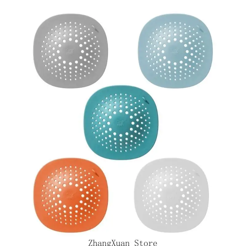 

5 шт., ловушка для волос, сливные крышки для душа, пластиковый резиновый фильтр для раковины, аксессуар для ванной комнаты, и