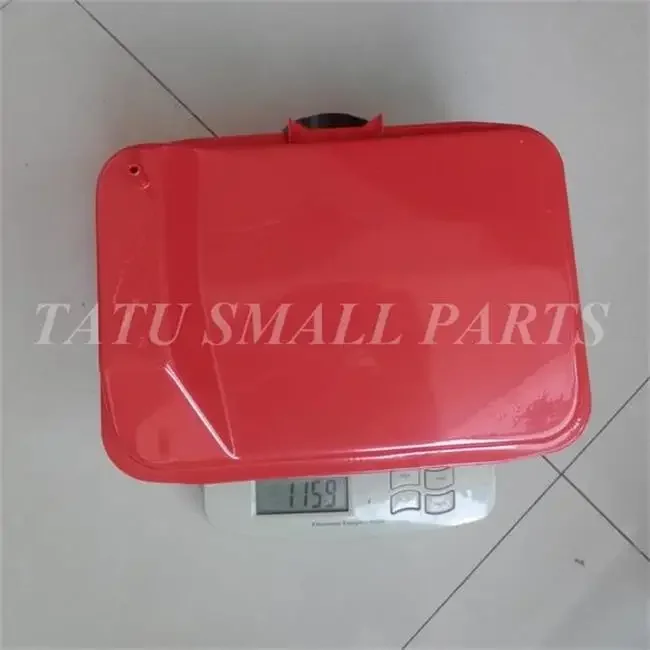 L100 DIESEL FUEL TANK CMPL. CW.  FOR YANMAR  L90 & MORE 406CC 9HP ENGINE TILLER CULATIVATOR CAP FILTER PETCOCK  4.5L RED / BLACK