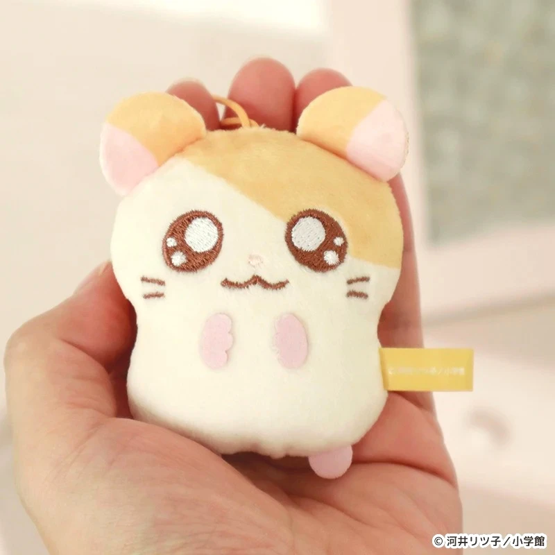 

Fukuya capsule toys cue kawaii stuffed plush hamster happy energetic male Capkko Friends starry eyes rodents pet pendant figures