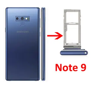 Bilashmart Sim Tray Adapter Samsung Galaxy Note 9 N960 N960F N960N N960U N960U1 N960W Phone Housing SIM Micro SD Card Holder