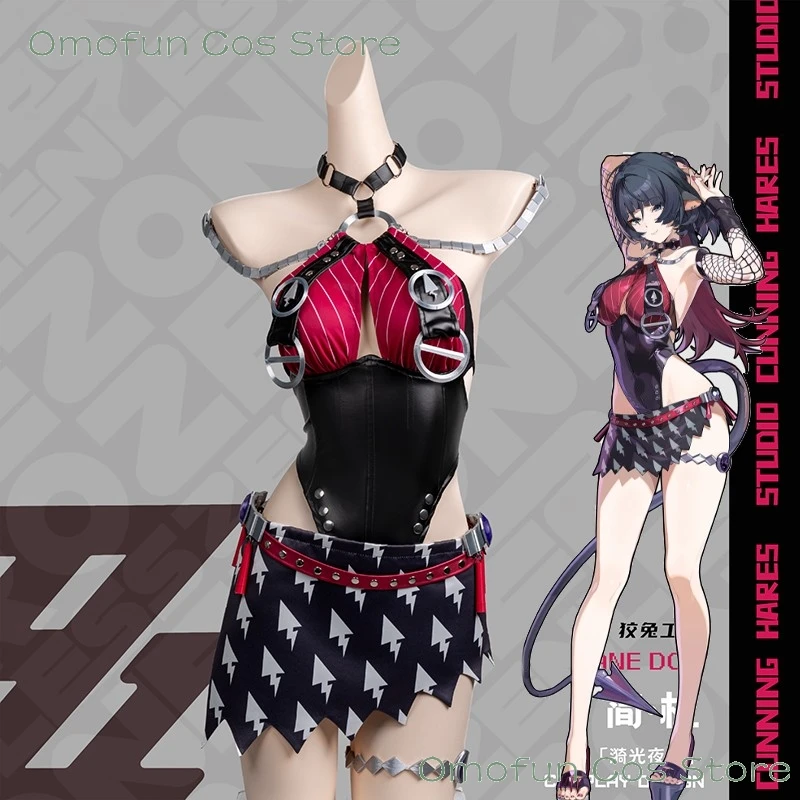 

Zenless Zone Zero Jane Doe Cosplay Costume Wig New Nocturne of Light Game Anime Party Uniform Halloween Role Play Clothing 2026