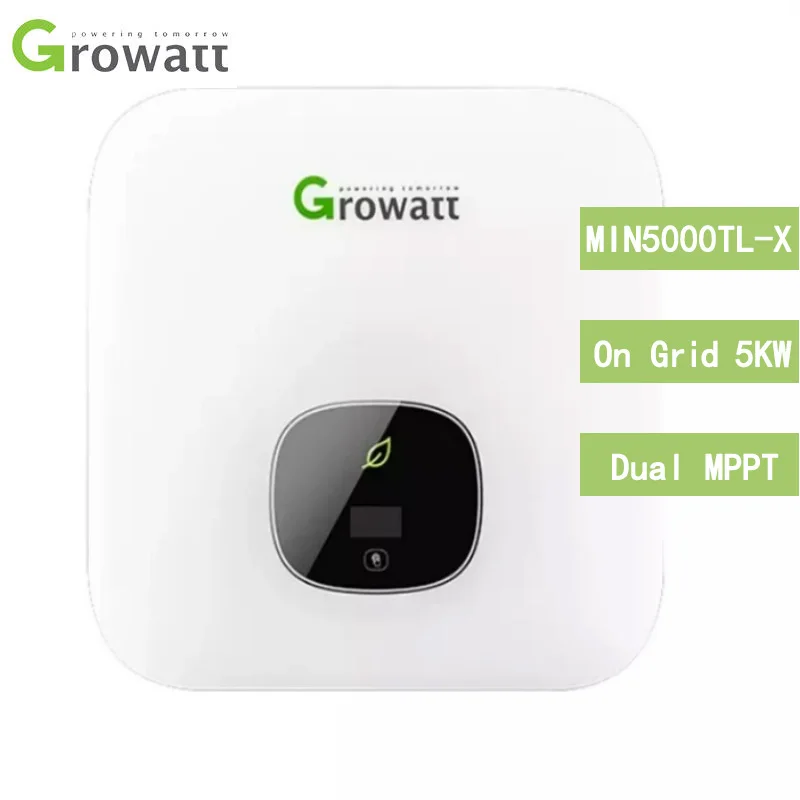 Growatt MIN 5000TL-X On Grid Residential PV Solar Inverter DC AC 5kw With High -speed Transport